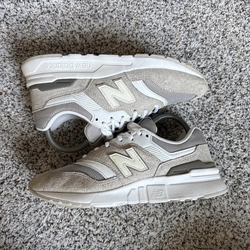 NEW BALANCE 997H Sneakers Shoes Women's Size 7.5 Beige White Gray CW997HCR - Picture 12 of 13